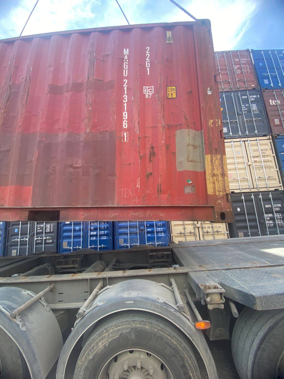 Морской контейнер MAGU2131961